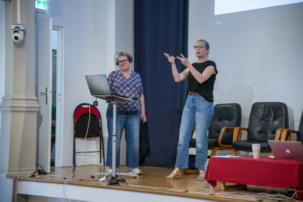 Anne Picaud et Agnieszka Daloz